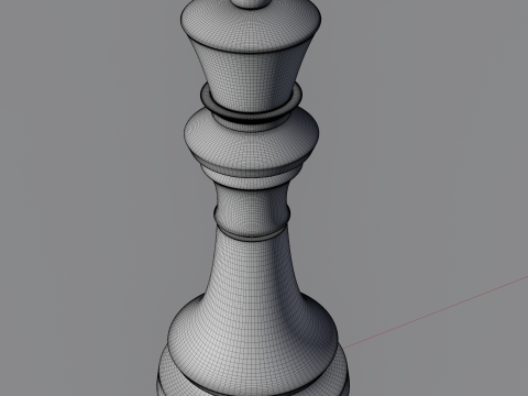 Imperial Chess Set 3D Printable Chess Pieces Model Cetak 3D