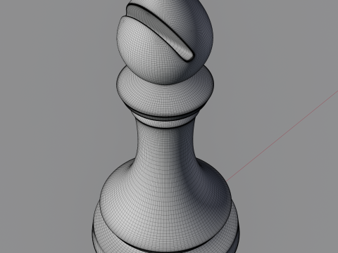Imperial Chess Set 3D Printable Chess Pieces Model Cetak 3D