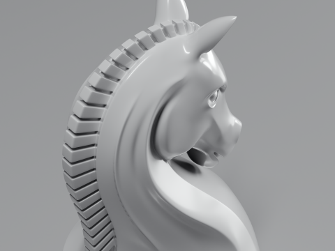 New Chess Pieces 3d Print Model Modelo de impresión 3D
