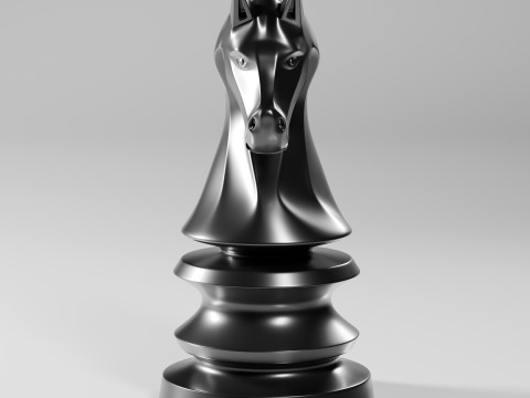 Imperial Chess Knight Piece 3D 打印模型
