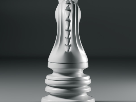 Imperial Chess Knight Piece 3D 프린트 모델