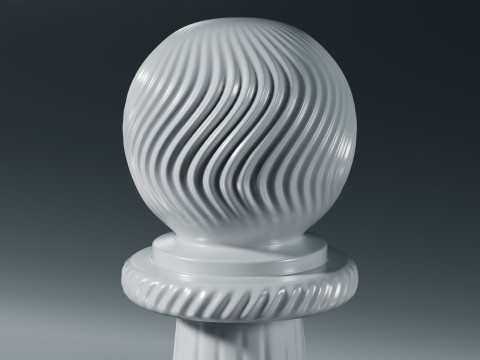 Royal Chess pieces Set 3Dプリントモデル