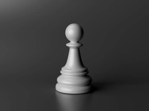 Aurion Chess Pieces Set 3D Print Model