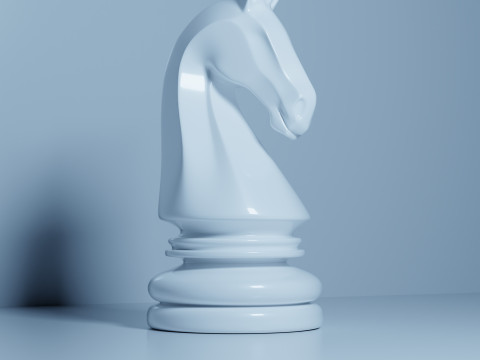 Aurion Knight Chess Piece 3D प्रिंट मॉडल