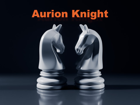 아우리온 나이트 체스 말 3D 프린트 모델