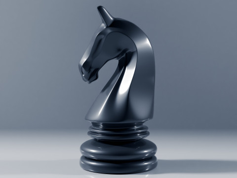 Aurion Knight Chess Piece 3D Print Model