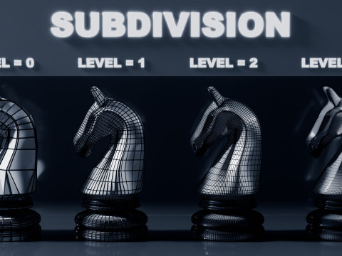 Aurion Knight Chess Piece 3D Print Model