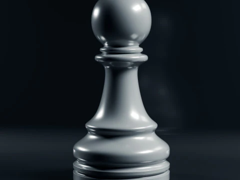Grand Chess Pieces Set 3D Print Model