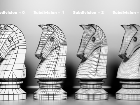 Nova Knight Schachfigur 3D Druckmodell