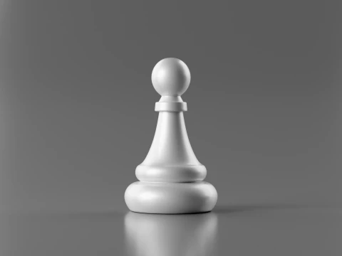 Aladdin Chess Pieces Set 3D Print Model