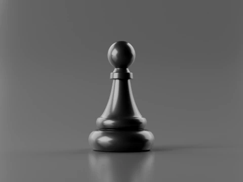 Aladdin Chess Pieces Set 3D Print Model