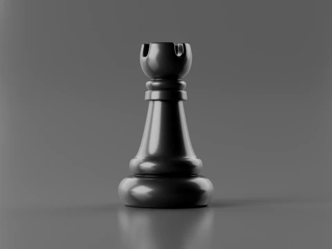 Aladdin Chess Pieces Set 3D Print Model