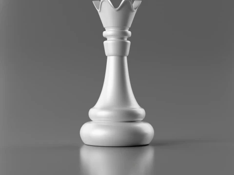 Aladdin Chess Pieces Set 3D Print Model