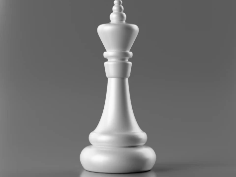Aladdin Chess Pieces Set 3D Print Model