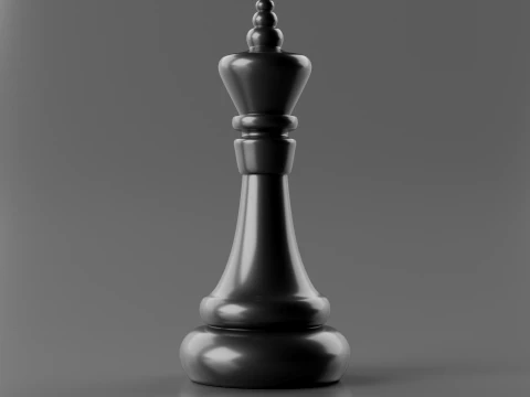 Aladdin Chess Pieces Set 3D Print Model