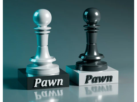 Prime Chess Pieces Set 3D Print Model