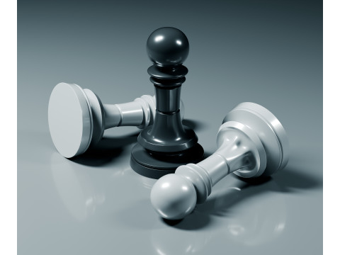 Juego de piezas de ajedrez Prime Modelo de impresión 3D