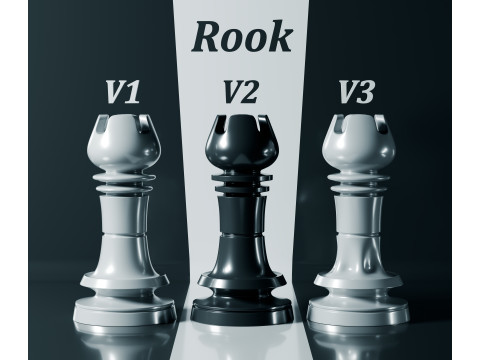 Juego de piezas de ajedrez Prime Modelo de impresión 3D