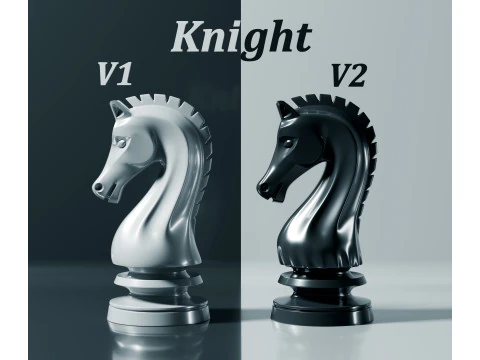 Prime Chess Pieces Set 3D Print Model
