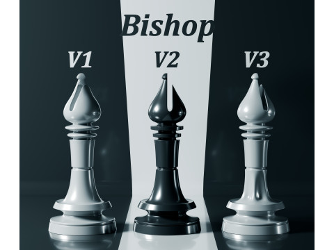 Juego de piezas de ajedrez Prime Modelo de impresión 3D