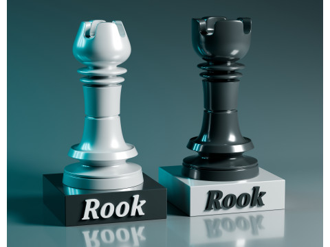 Juego de piezas de ajedrez Prime Modelo de impresión 3D