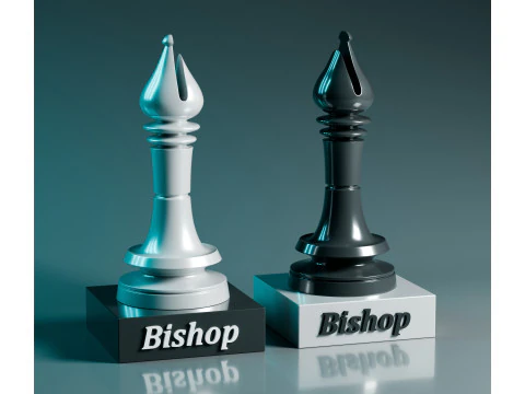 Prime Chess Pieces Set 3D Print Model