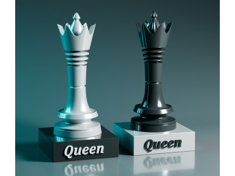 Juego de piezas de ajedrez Prime Modelo de impresión 3D