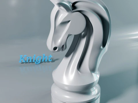 Helix Royale Chess Pieces 3D Print Model