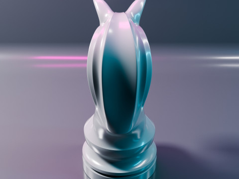 Helix Royale Chess Pieces 3D Print Model