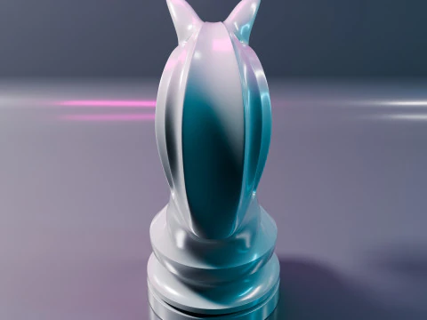 Helix Royale Chess Pieces 3D Print Model