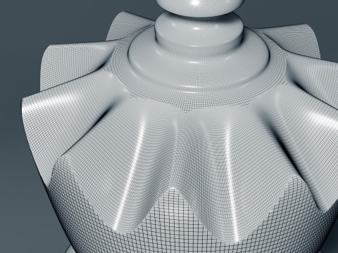 Elite Chess Pieces Set 3D Print Model