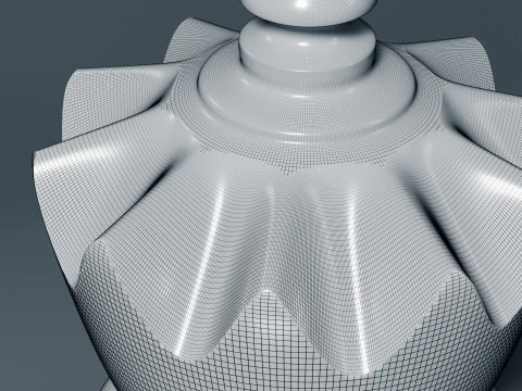 Elite Chess Pieces Set 3D Print Model