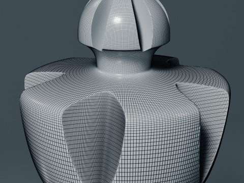 Elite Chess Pieces Set 3D Print Model