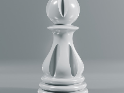 Set di pezzi degli scacchi d'élite Modello di stampa 3D