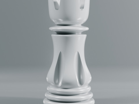 Set di pezzi degli scacchi d'élite Modello di stampa 3D