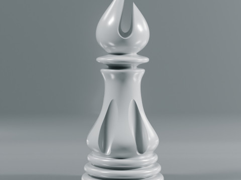 Set di pezzi degli scacchi d'élite Modello di stampa 3D