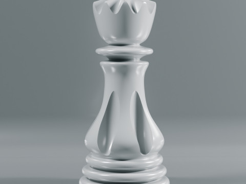 Set di pezzi degli scacchi d'élite Modello di stampa 3D