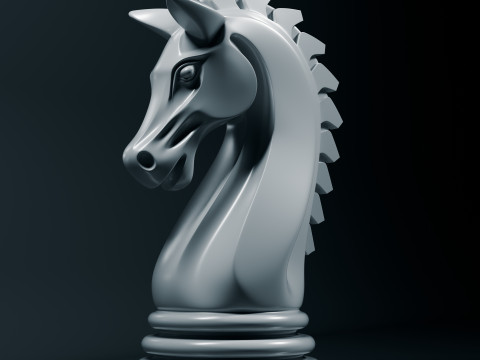 Set di pezzi degli scacchi d'élite Modello di stampa 3D