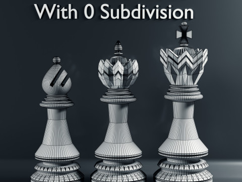 Dragons Knight Schachfiguren-Set 3D Druckmodell