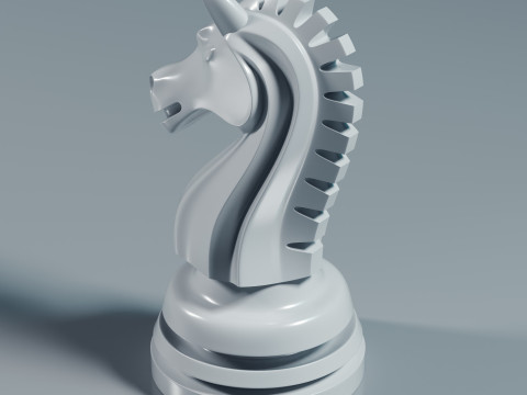 Juego de piezas de ajedrez gratis Modelo de impresión 3D