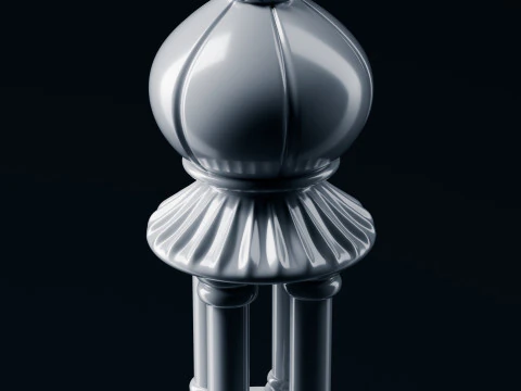 Palatine Chess Set 3D Print Model