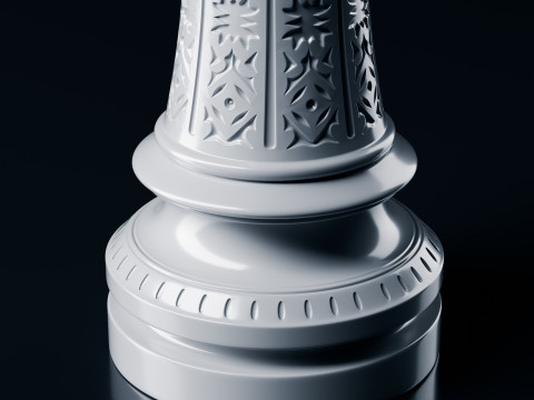 팔라티노 체스 세트 3D 프린트 모델