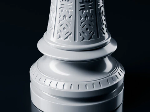 Palatine Chess Set 3D Print Model