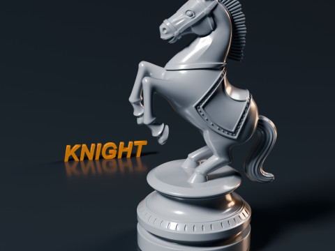 팔라티노 체스 세트 3D 프린트 모델