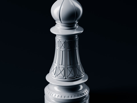 팔라티노 체스 세트 3D 프린트 모델