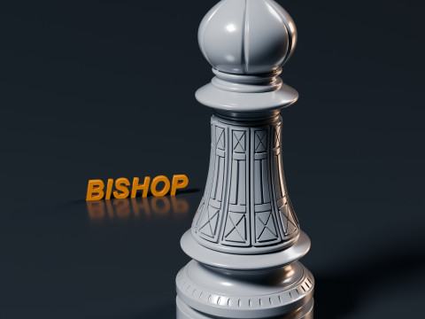 팔라티노 체스 세트 3D 프린트 모델