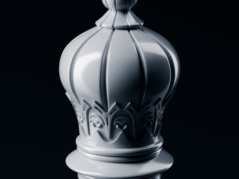 팔라티노 체스 세트 3D 프린트 모델