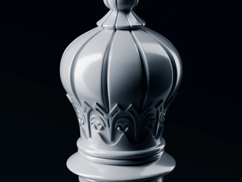 Palatine Chess Set 3D Print Model