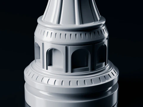 Palatine Chess Set 3D Print Model