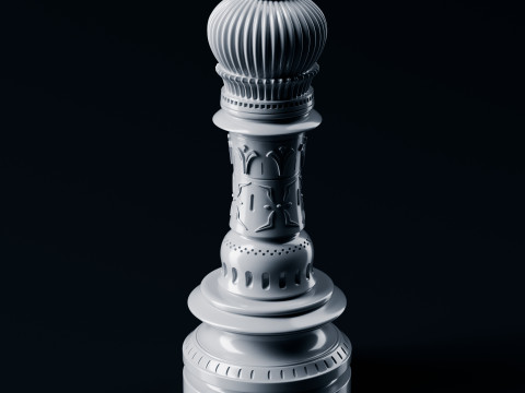 팔라티노 체스 세트 3D 프린트 모델